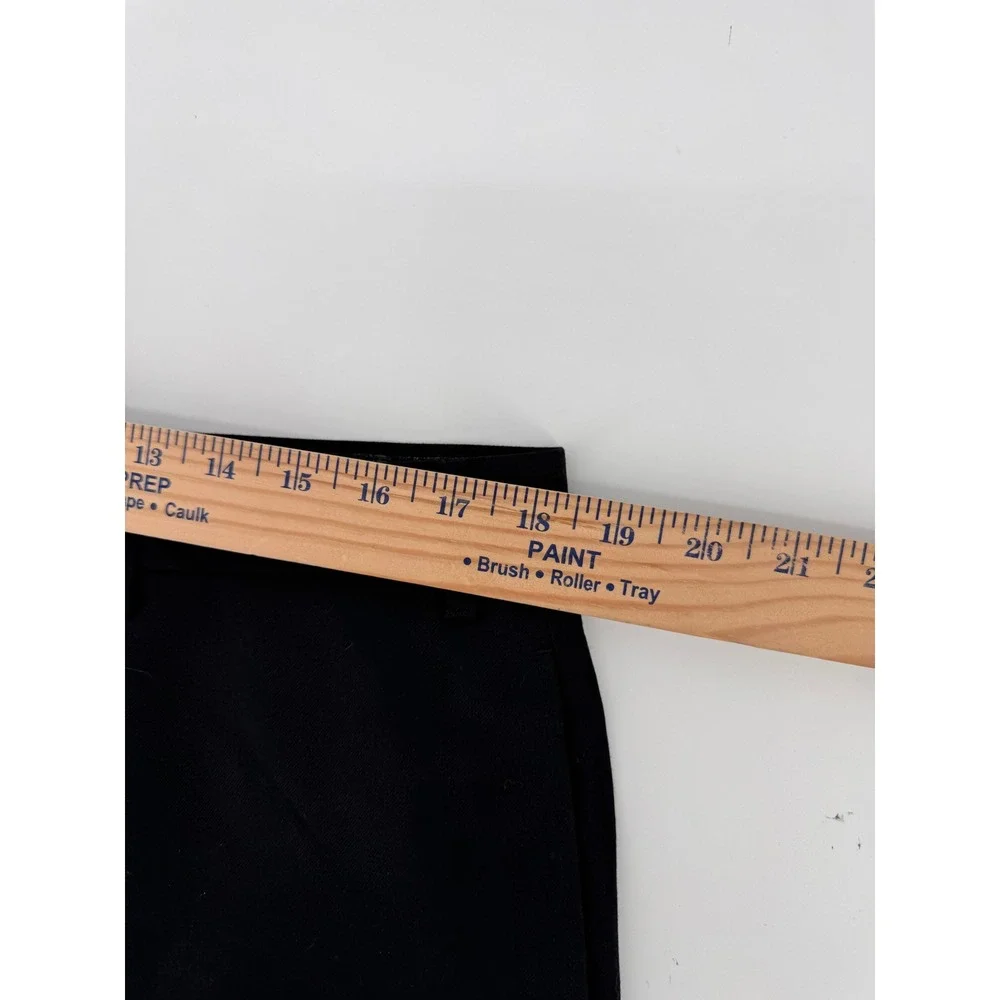 Ralph Lauren Men's Black Dress Pants 36x30  Classic Fit Polyester Rayon‎ Blend